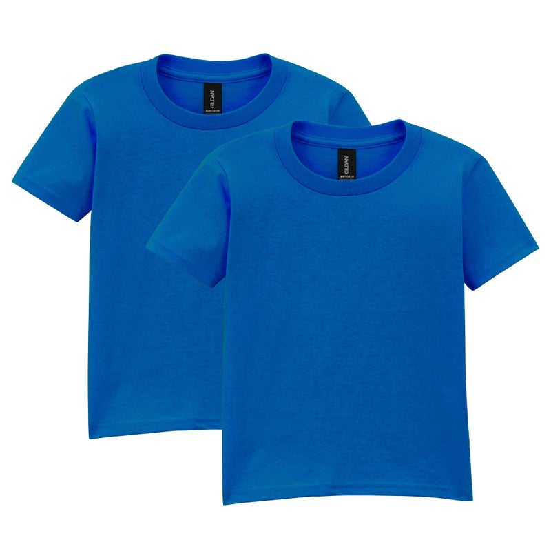 Gildan Youth Toddler T-Shirt, Style G5100P, 2-Pack, Royal, 3T - Image 1